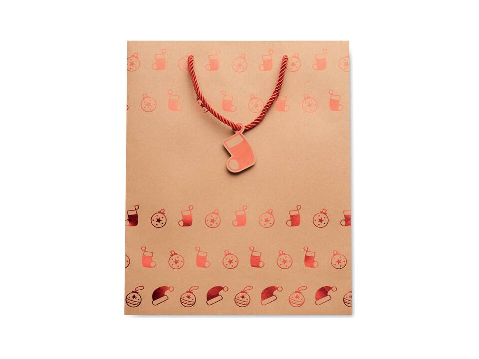 Gift paper bag with pattern 2