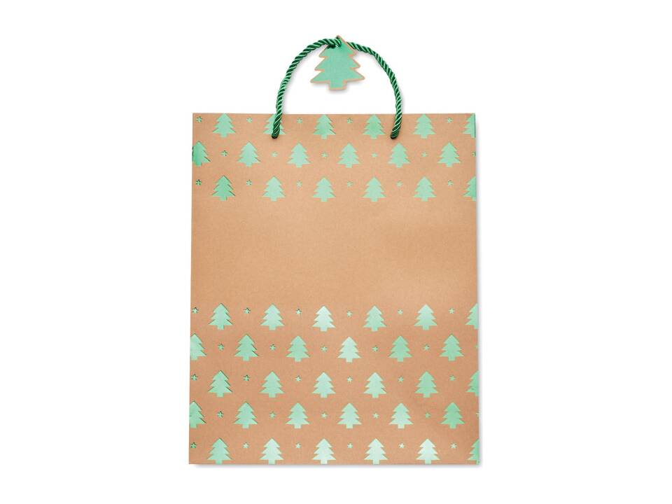 Gift paper bag with pattern 10