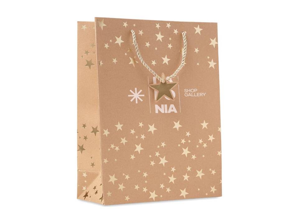 Gift paper bag with pattern 18