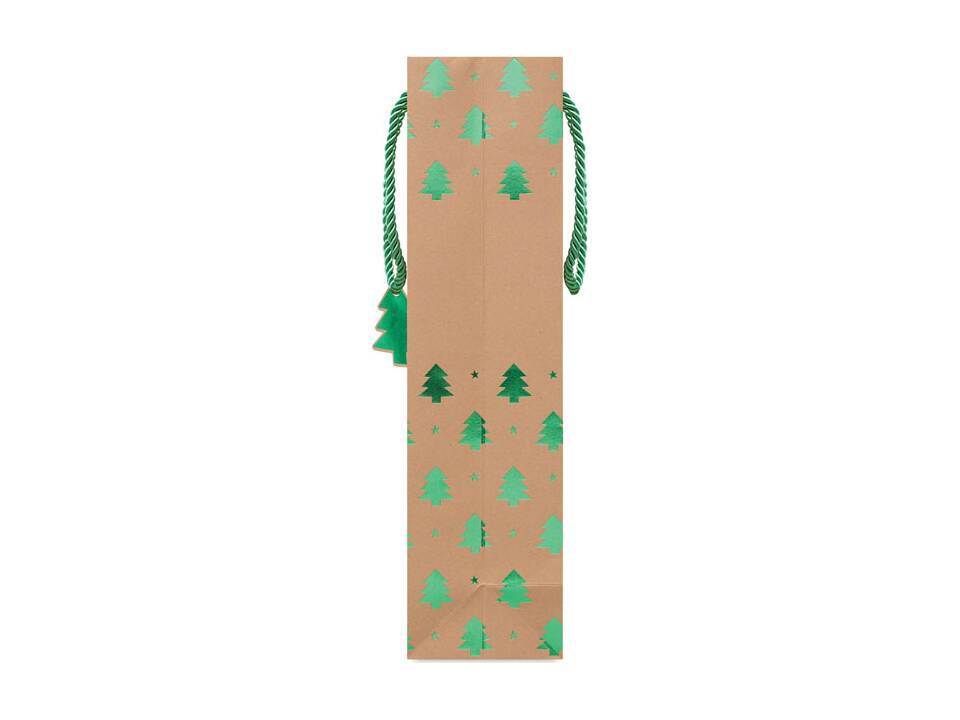 Wine paper bag with pattern 9