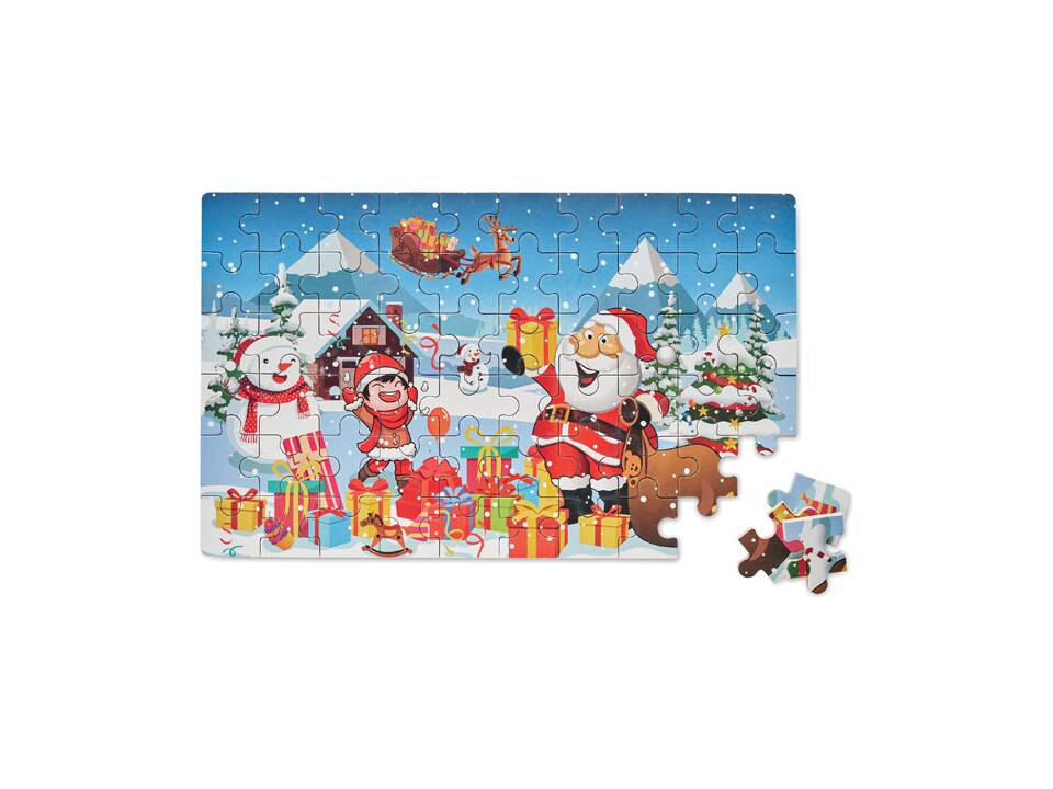 Wooden Christmas puzzle 1