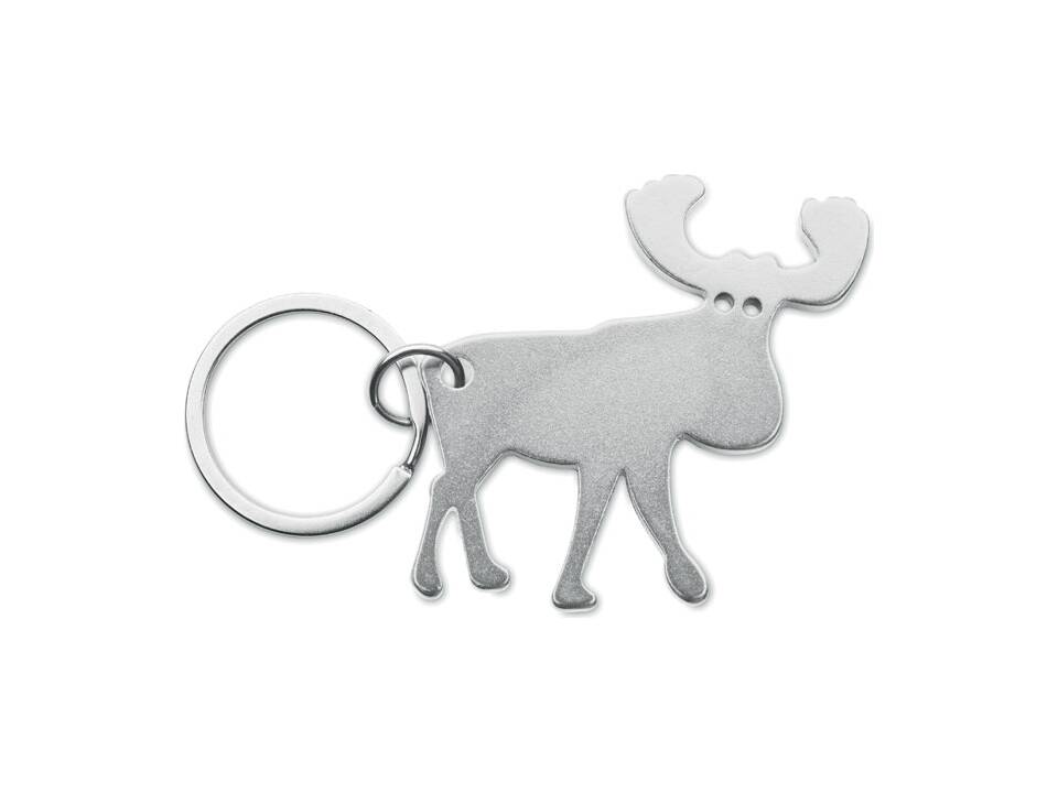 Recycled aluminium key ring 7