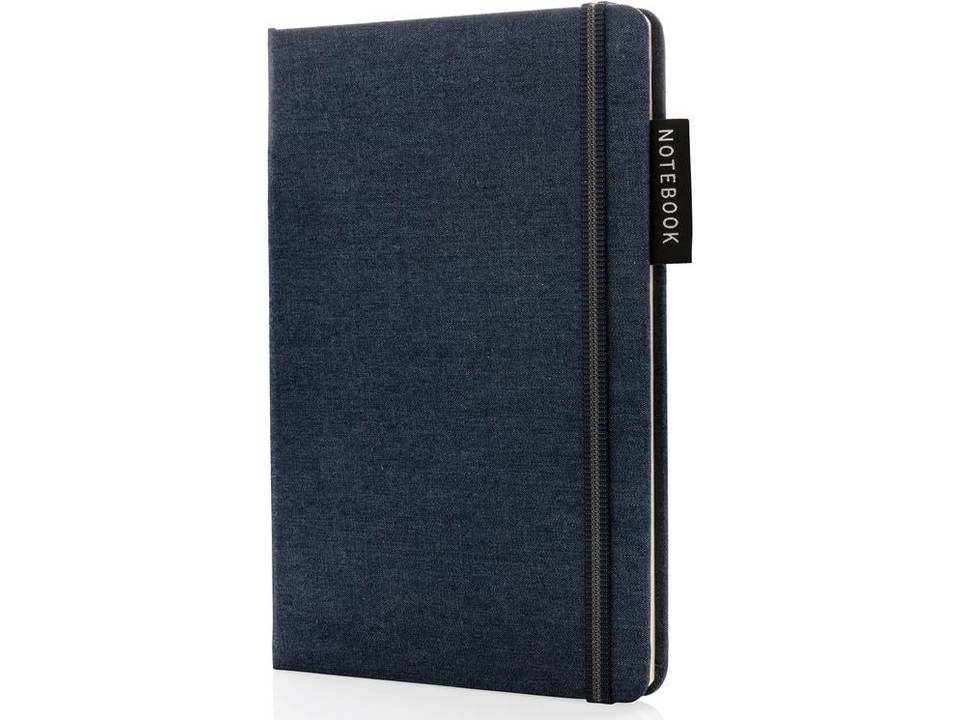 Deluxe A5 notitieboek denim