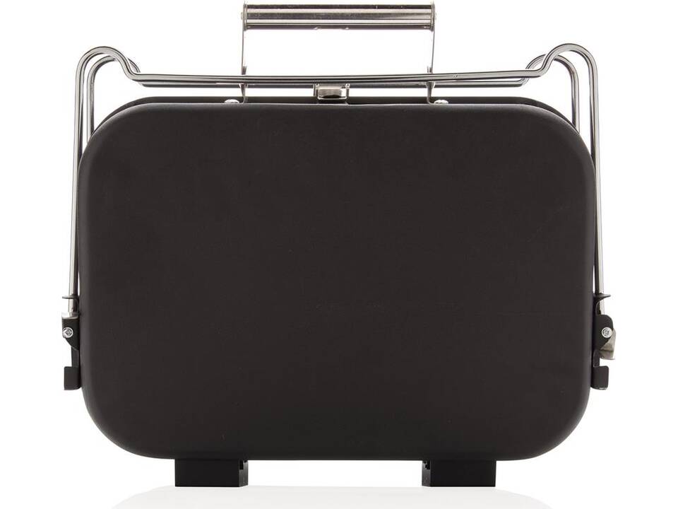 Portable deluxe barbecue in suitcase 3