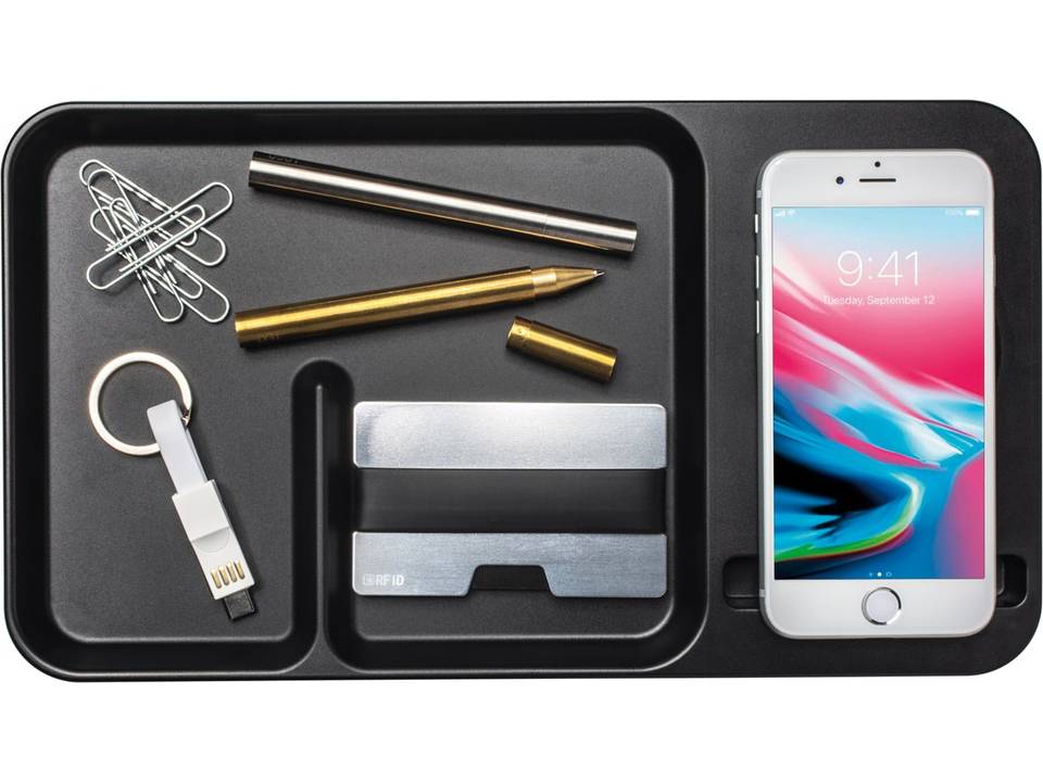 Desktop Organizer with wireless charger 2