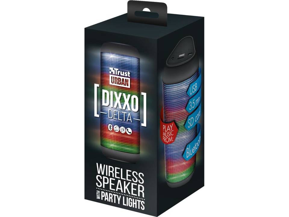 Trust wireless speaker with integrated light show 1