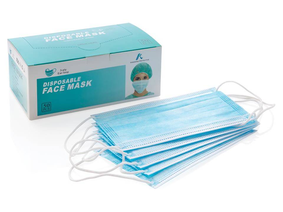 50 PCS. 3-ply disposable mask incl. customized sleeve 2