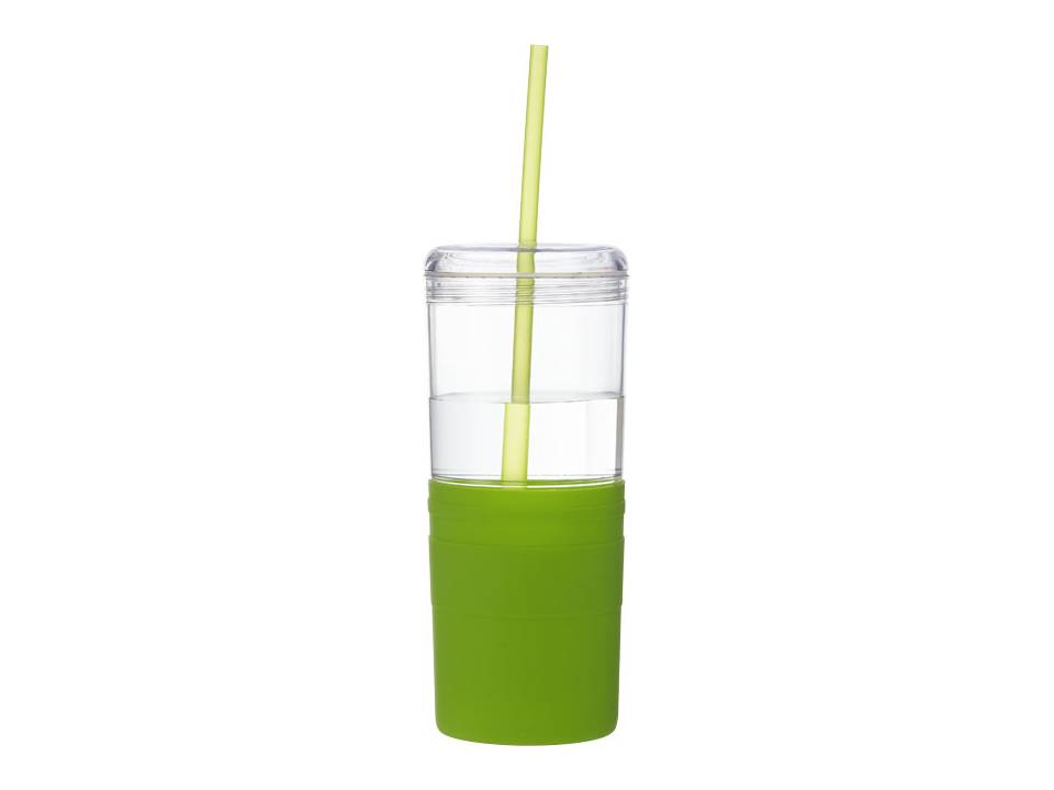 Babylon tumbler with straw