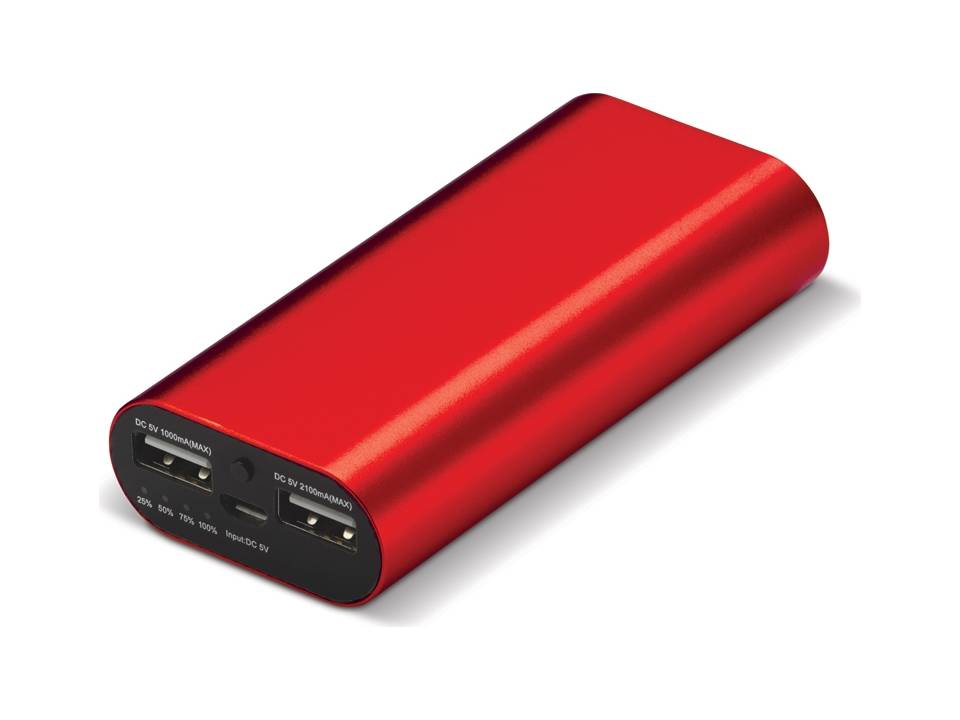 Powerbank 4400mAh Double