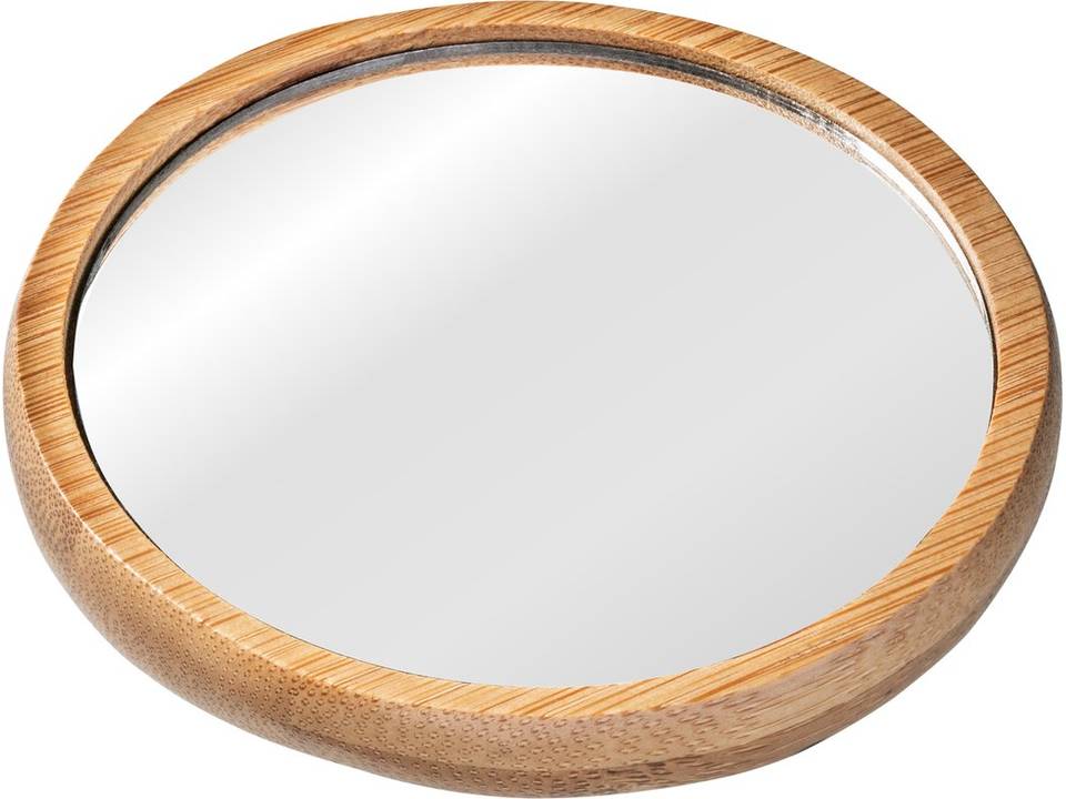 Duurzame spiegel uit bamboe