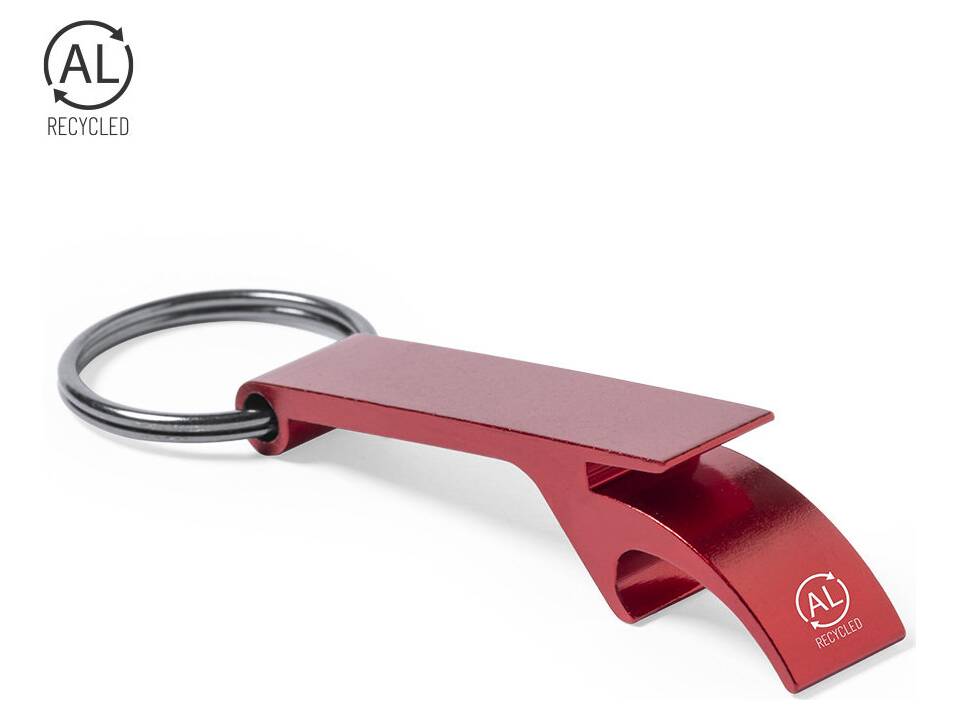 Eco Sleutelhanger flesopener met drankblik opener