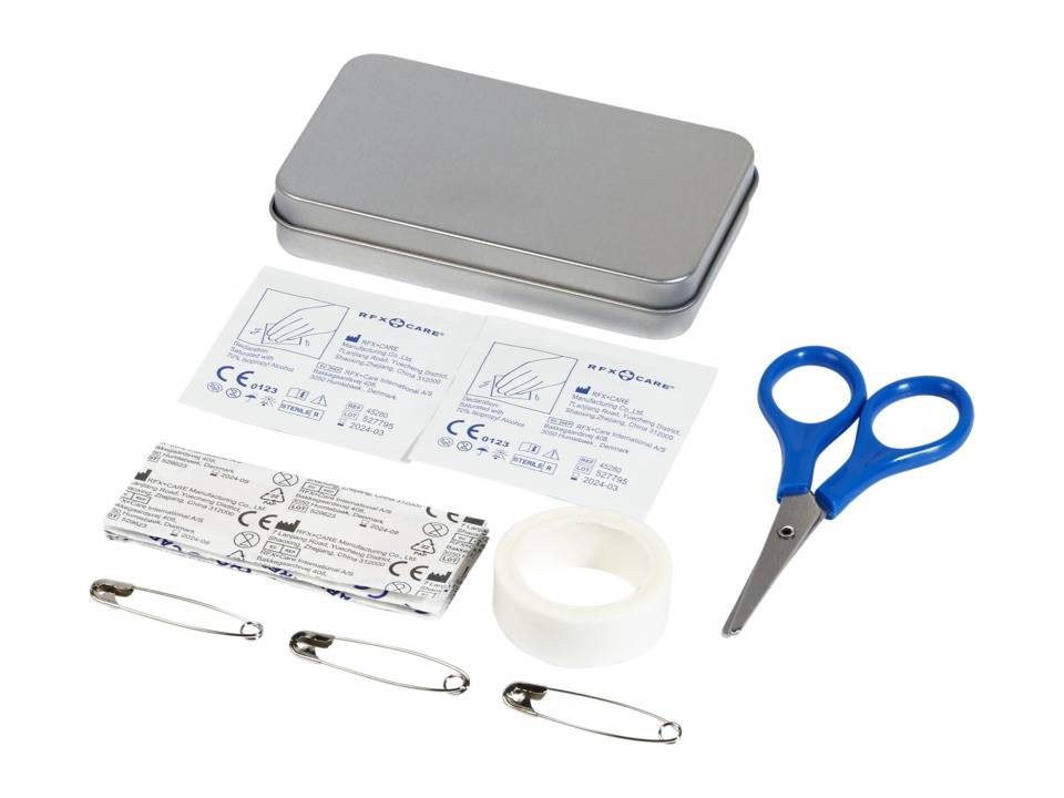 Vincent 12-piece first aid tin box