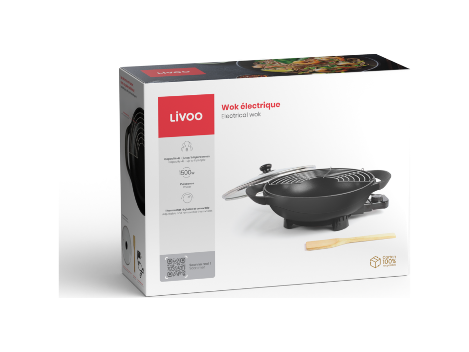 Livoo Electrical wok 4