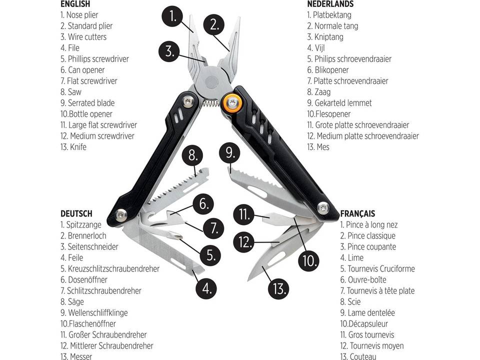 Excalibur tool and plier Pasco Gifts