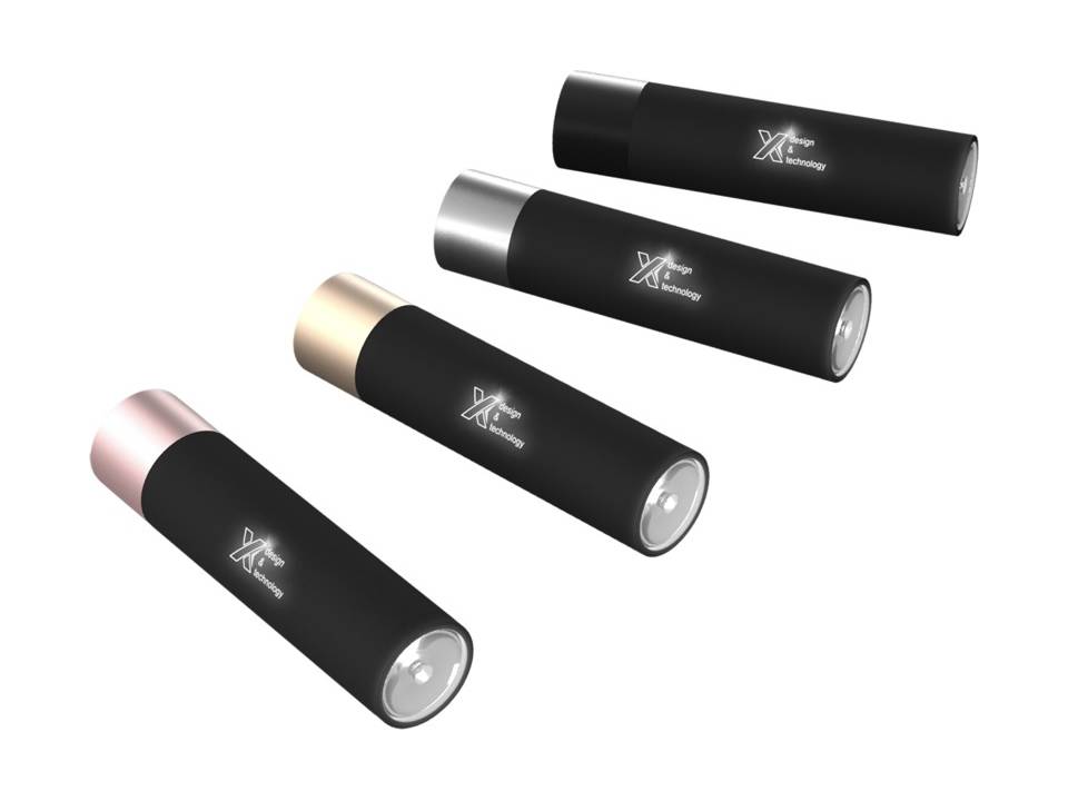 F10 2500 mAh light-up flashlight 2
