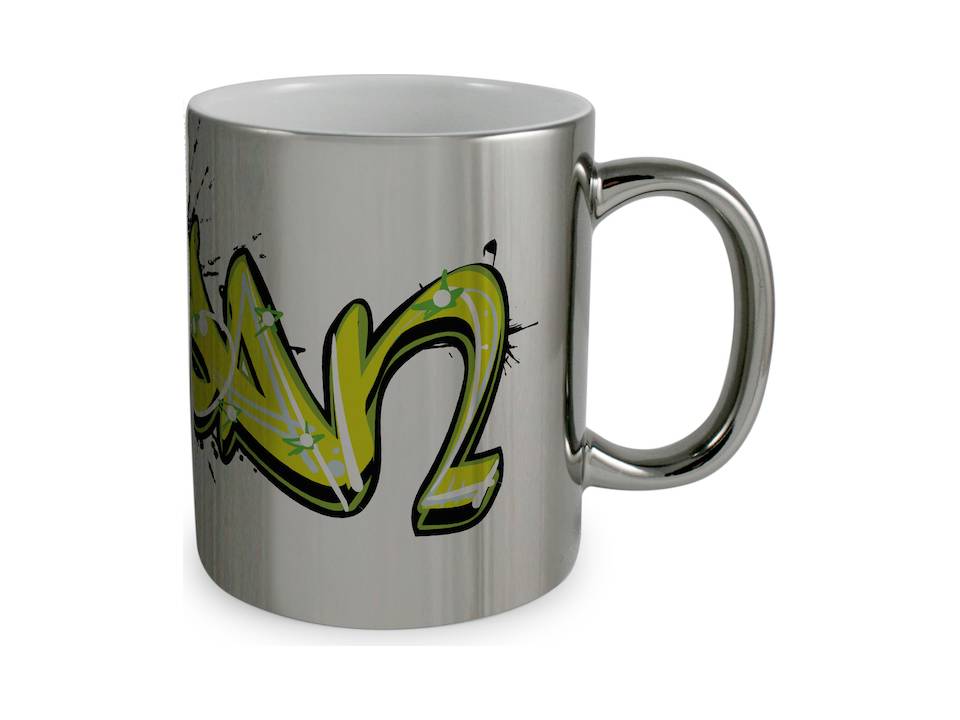 Feestelijke Lustre Mug zilver