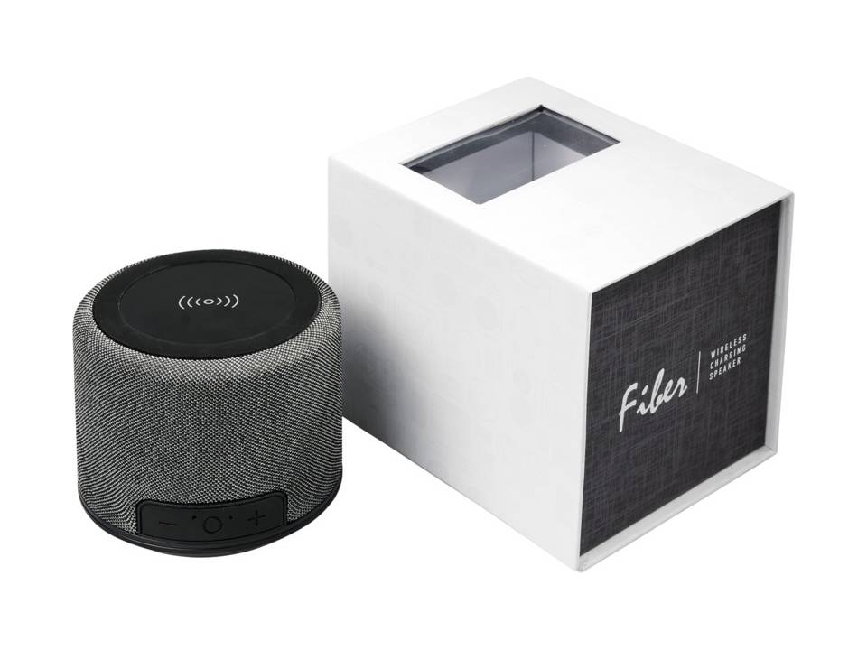 Fiber wireless charging Bluetooth® speaker