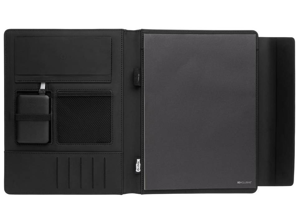 Fiko wireless charging portfolio A4 with powerbank 3