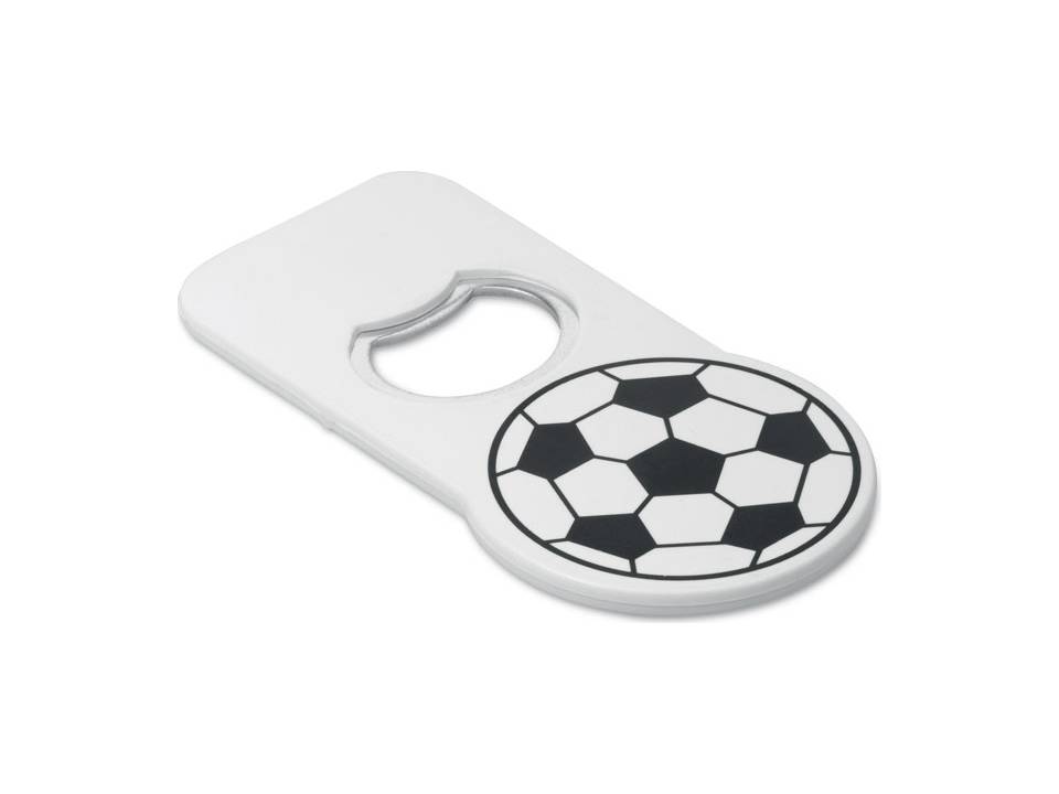 Flesopener met voetbal bedrukken