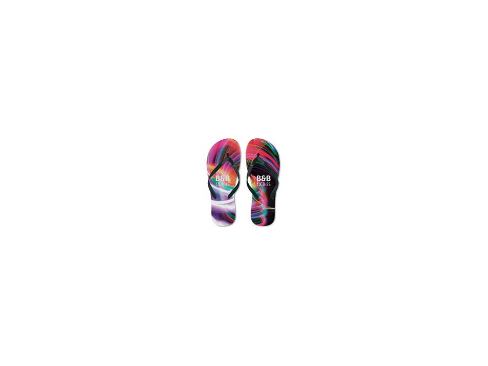 Double layer beach slippers 1