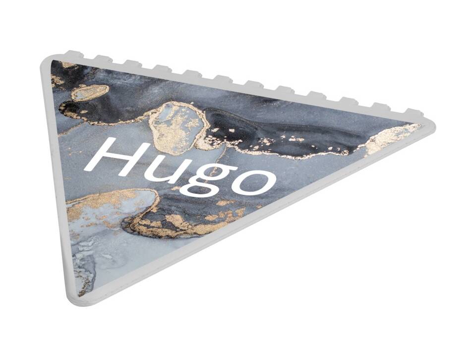 Frosty 2.0 triangular recycled plastic ice scraper 23
