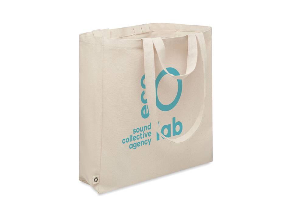 Recycled cotton shopping bag