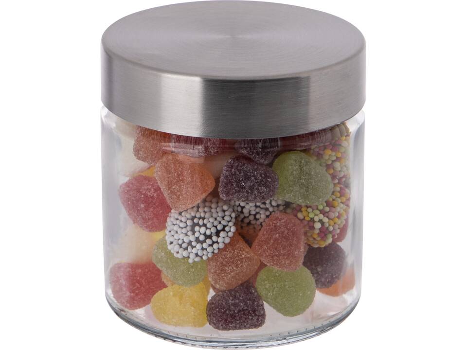 Glass jar stainless steel lid 0,35l with Tum Tum 1