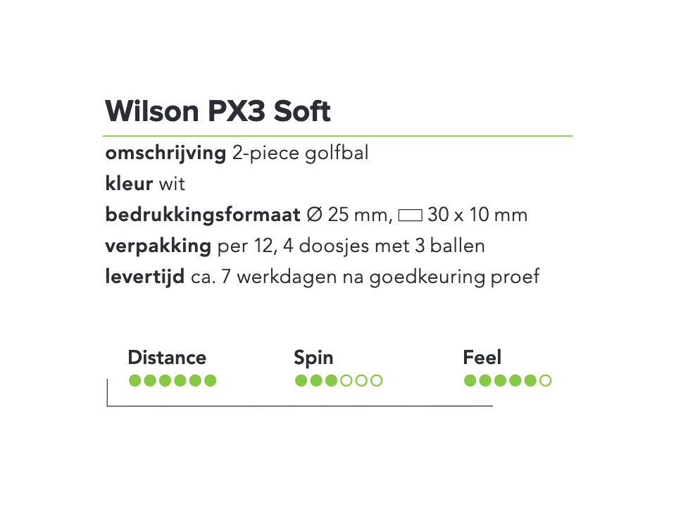 Wilson PX3 Soft 1