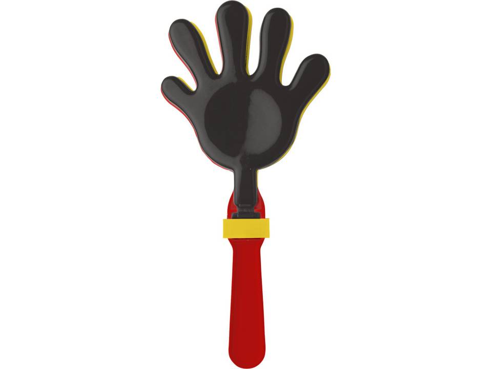 Hand clapper black red yellow 1
