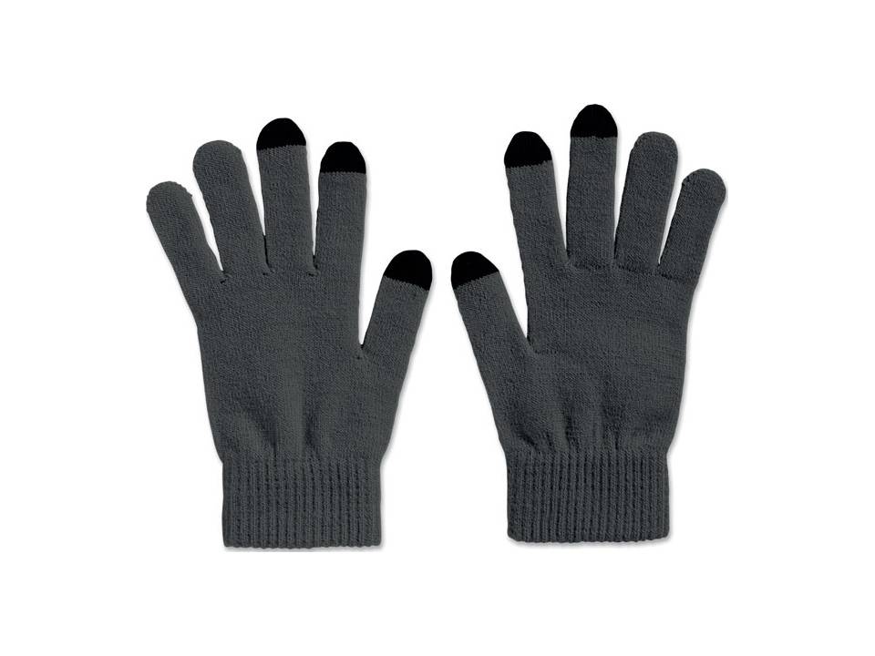 Tactile gloves for smartphones