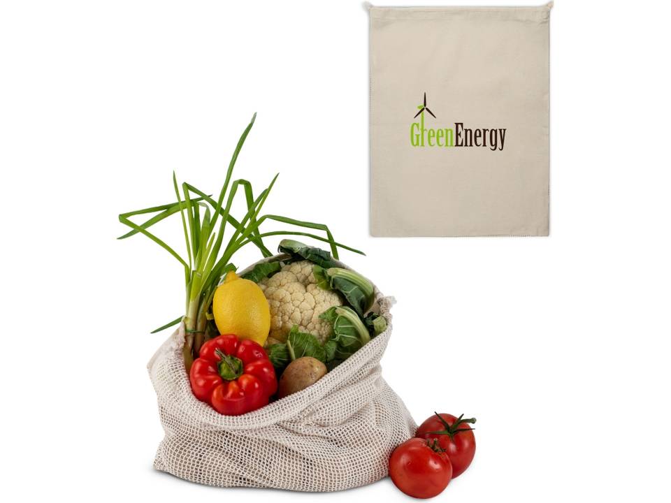 Re-Usable Food Bag Oeko-Tex Cotton 4O x 45 cm 3