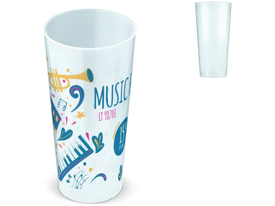 ECO cup Bio material - 500 ml 1