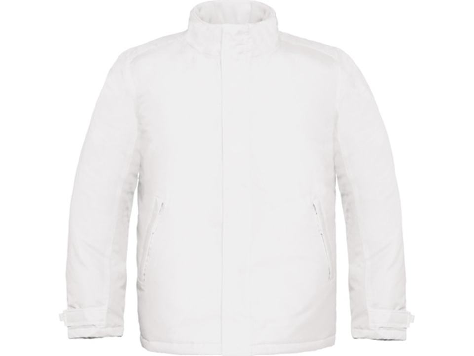 Heren winterjas Parka wit