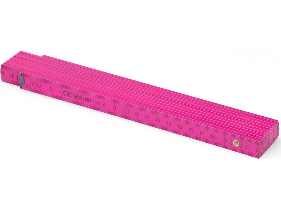 Coloured rulers - 2 meters 5