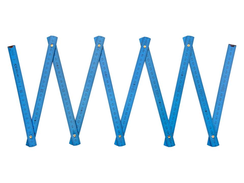 Coloured rulers - 2 meters 7