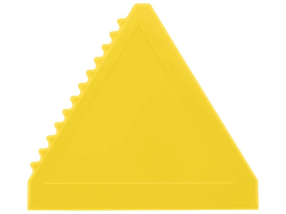 Ice scraper triangle