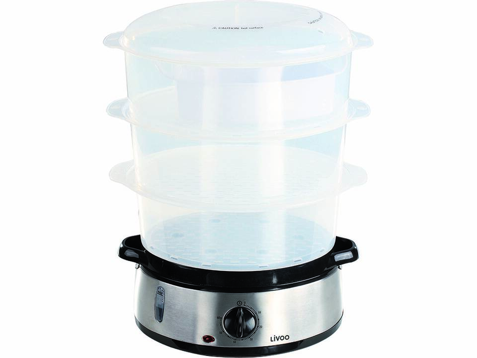 Food steamer with 3 baskets 1