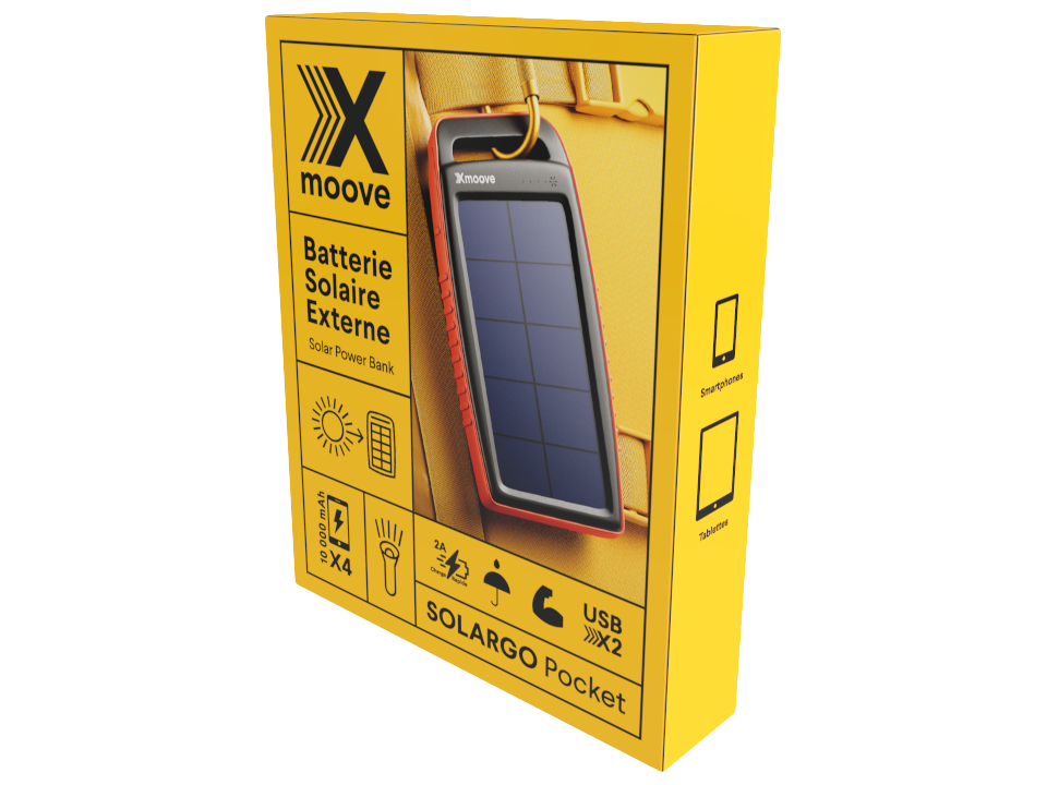 10 000mAh Solar power bank 2