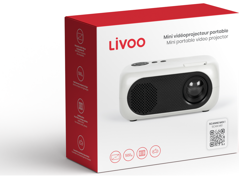 Mini portable video projector 5