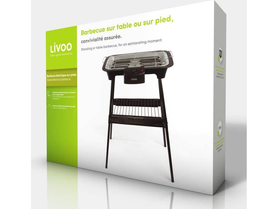 Livoo Stand electrical barbecue 4