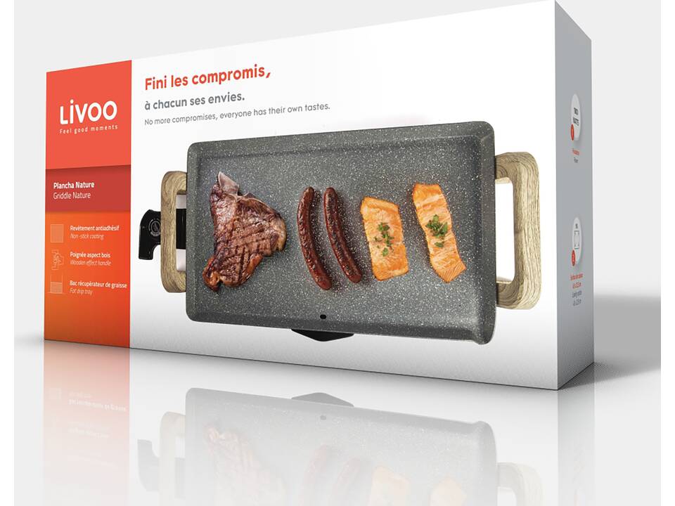 Livoo Griddle Nature 5