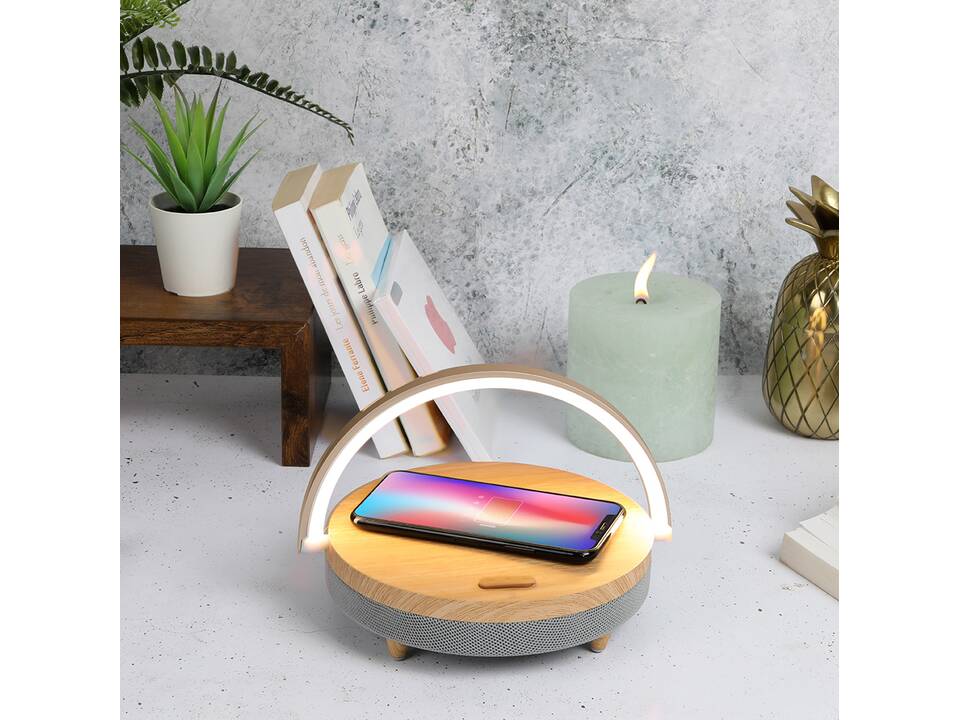 LED speaker wireless charger fast charge 5