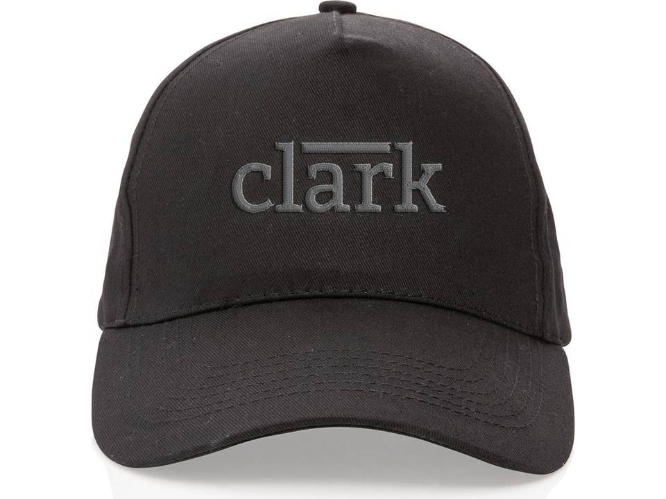 Impact 5 panel 190gr Recycled cotton cap with AWARE™ tracer 18