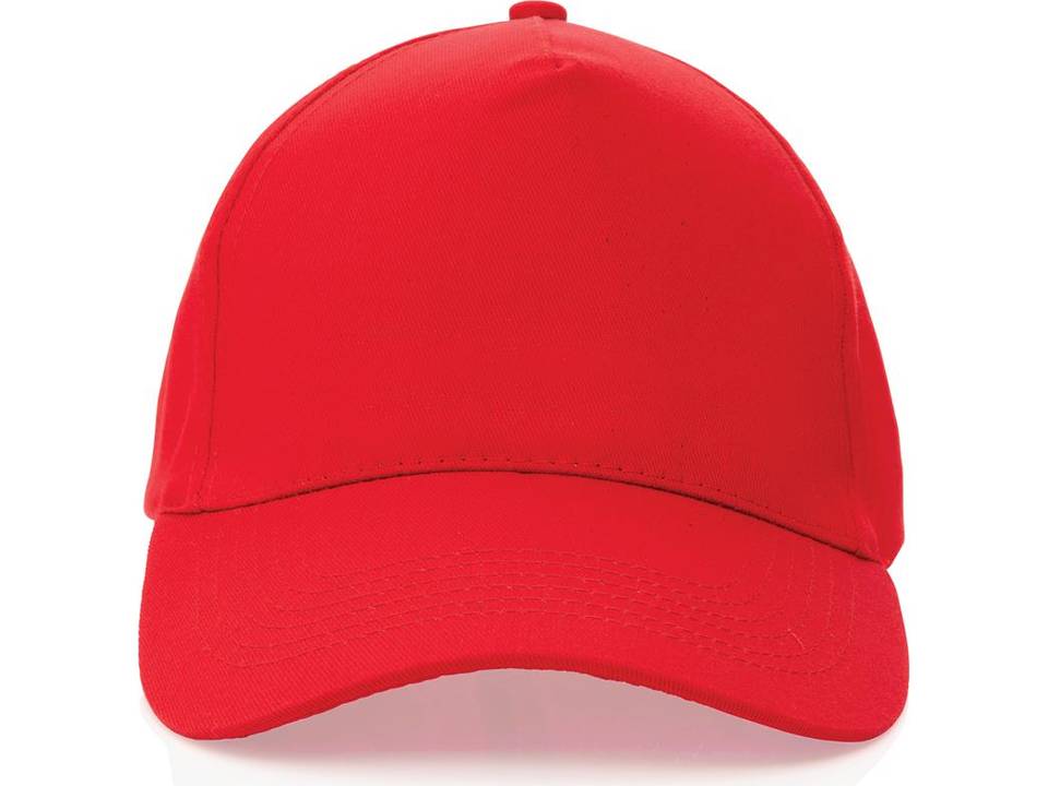 Impact 5 panel 190gr Recycled cotton cap with AWARE™ tracer 10