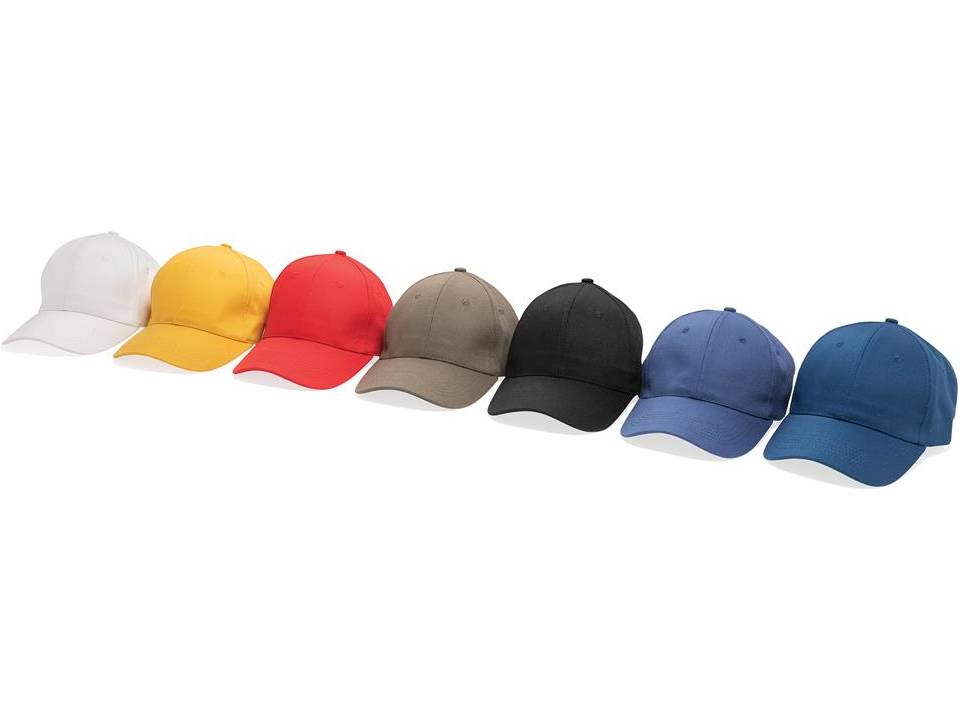 Impact 6 panel 280gr Recycled cotton cap with AWARE™ tracer 59