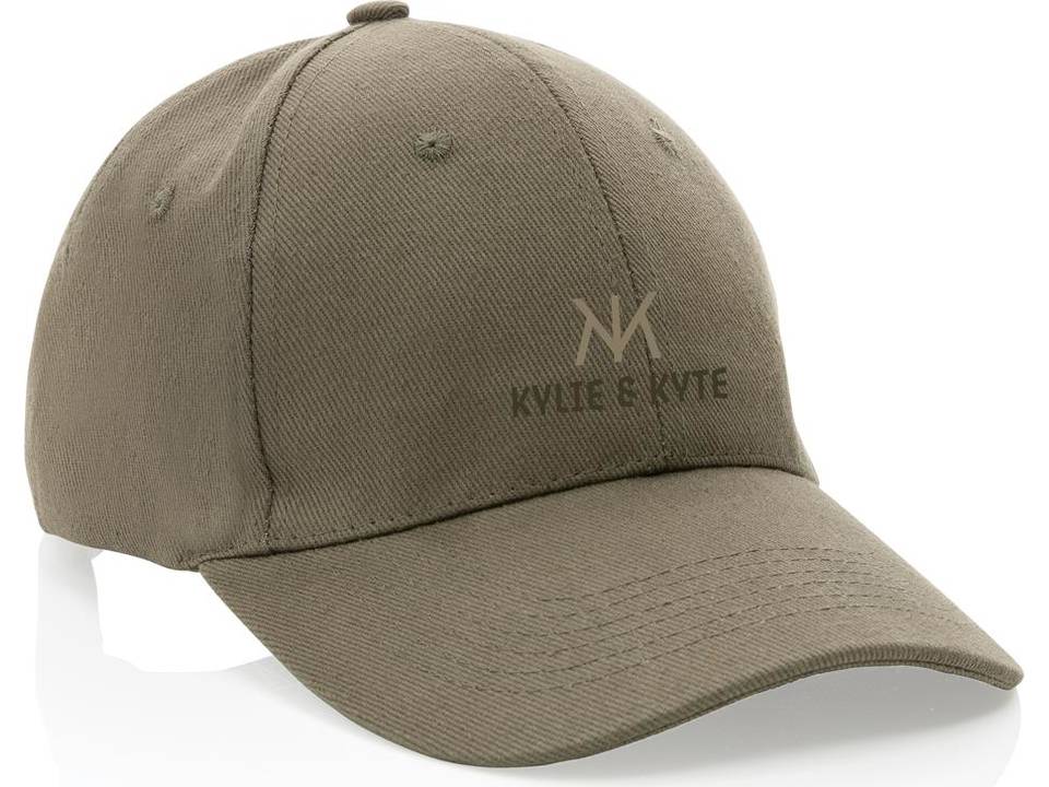 Impact 6 panel 280gr Recycled cotton cap with AWARE™ tracer 58