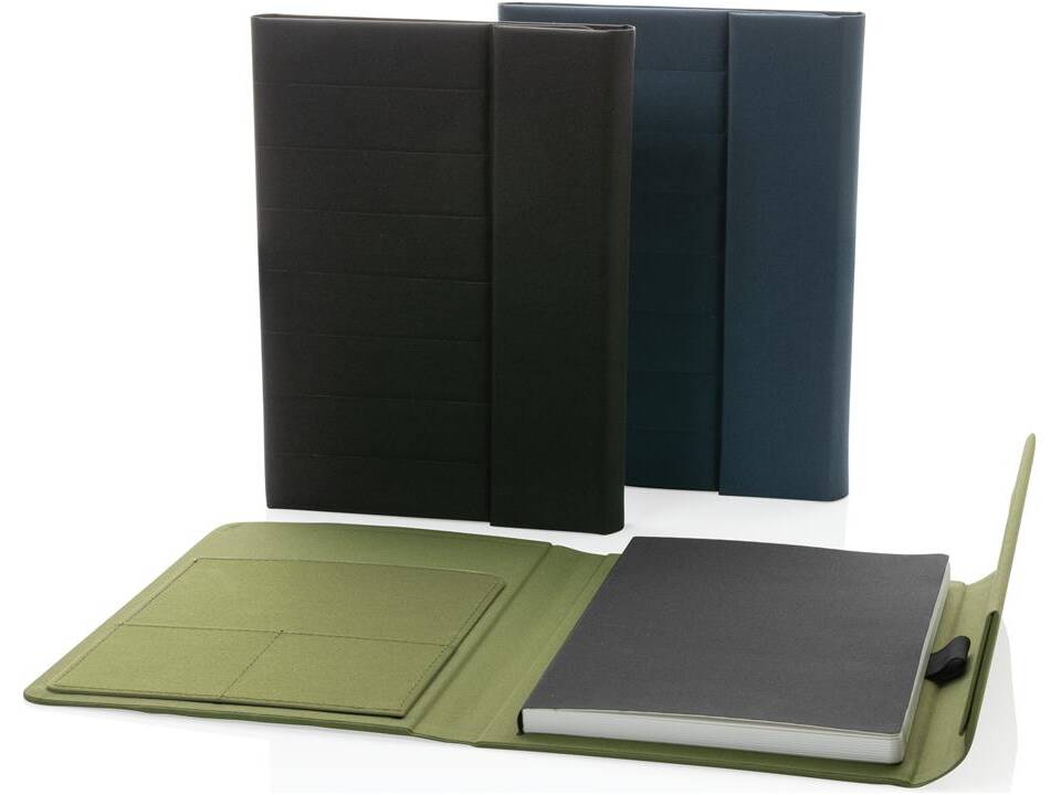 Impact Aware™ A5 notebook with magnetic closure