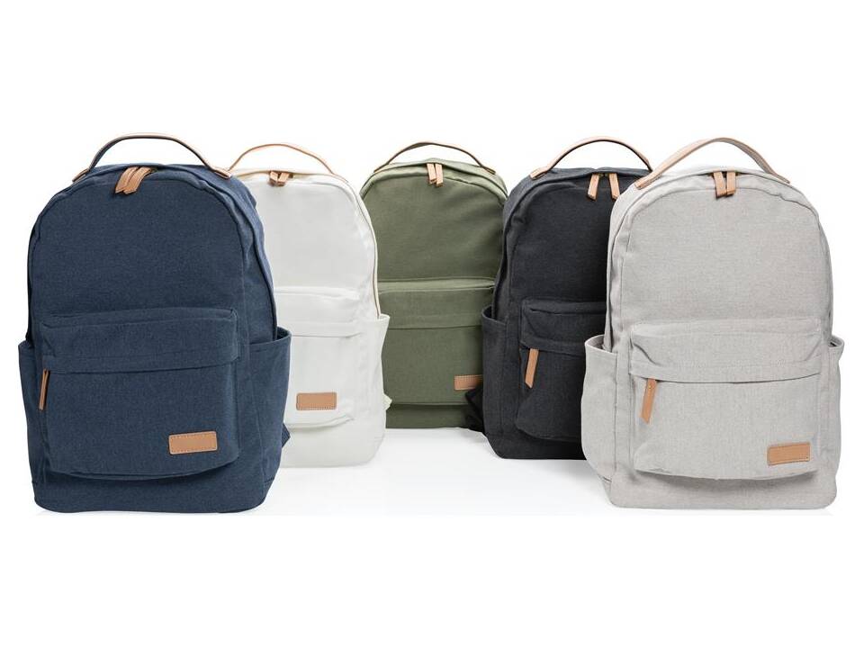 Impact AWARE recycled canvas laptop rugzak