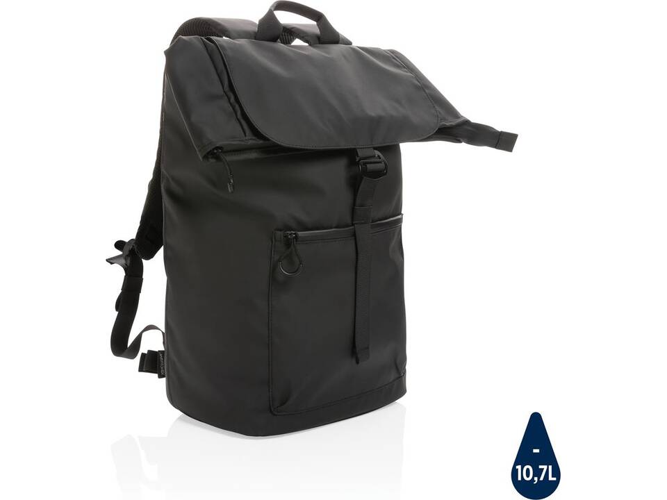 Impact AWARE™ RPET Waterbestendige 15.6"laptoprugzak-zwart