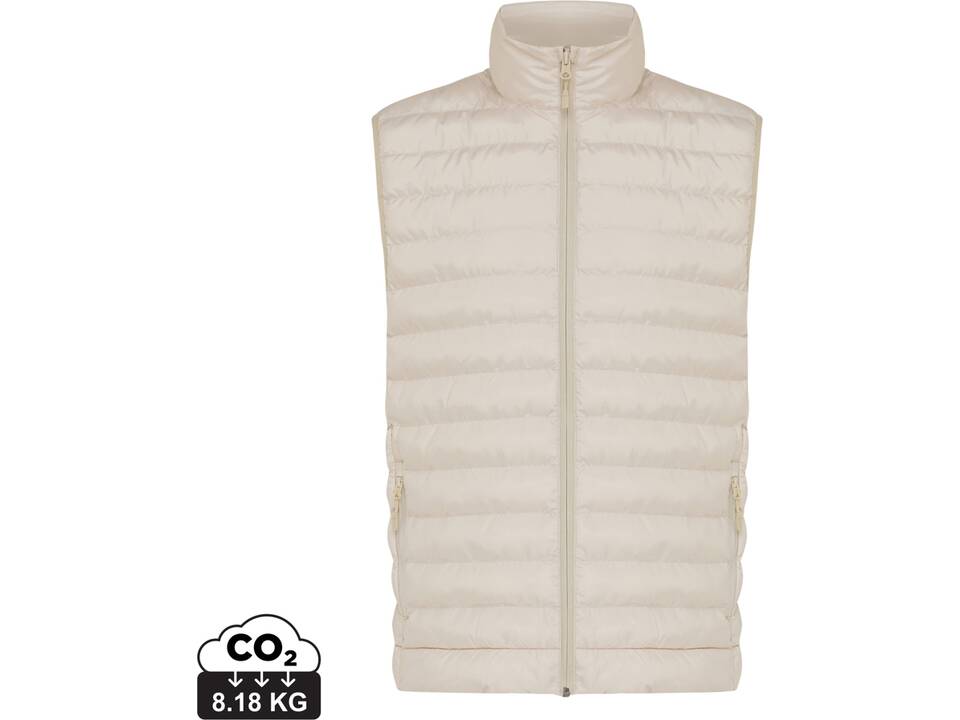 Iqoniq Meru heren gerecycled polyester bodywarmer